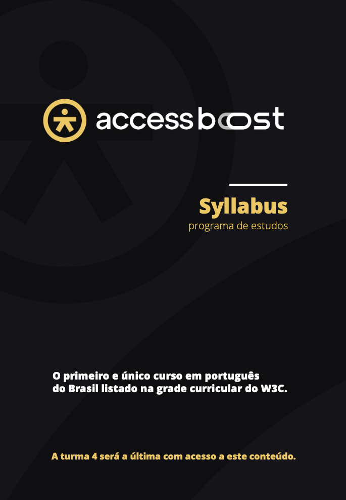 Capa do Programa de Estudos em formato PDF